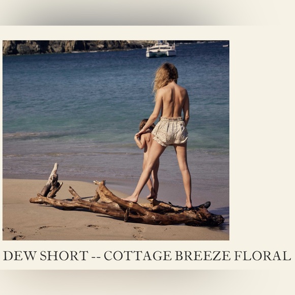 ✨🪷🍧DÔEN ‘Elle & Dew’ Silk Cottage Breeze Floral Embroidered Loungewear Set XS✨ - Picture 16 of 17